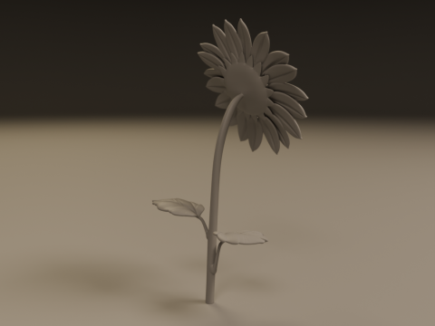 Sunflower Modelo de Impressão 3D