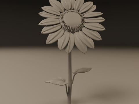 Sunflower Modelo de Impressão 3D