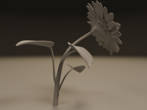 Sunflower 3D Принт Модель