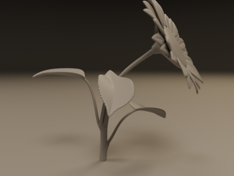 Sunflower 3D Принт Модель