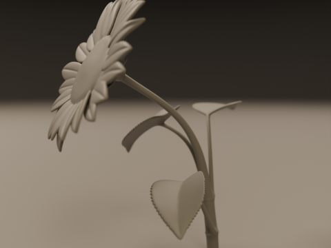 Sunflower 3D Принт Модель