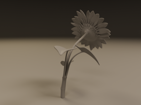 Sunflower 3D Принт Модель