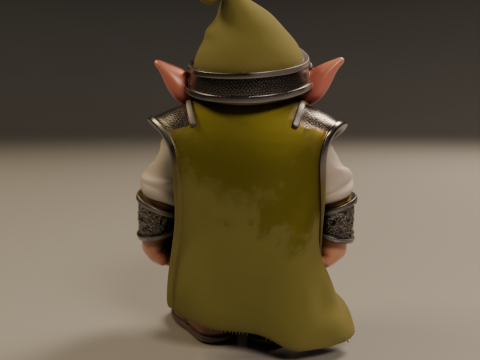 Medieval dwarf 3D Print Model
