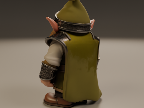 Medieval dwarf 3D Print Model