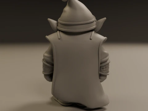 Medieval dwarf 3D Print Model