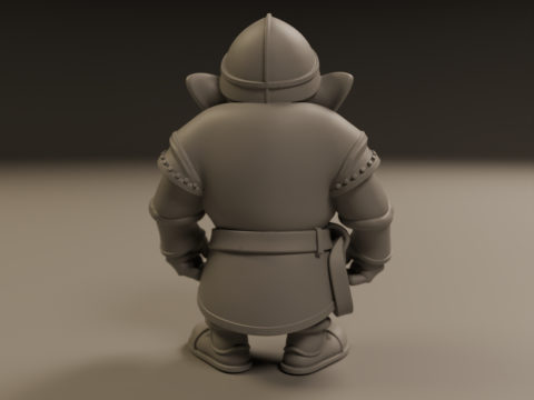 Medieval dwarf 3D Baskı Modeli