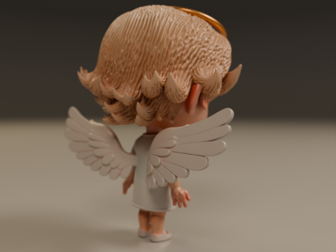 Cute angel Modello di stampa 3D