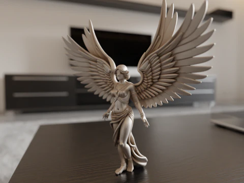 천사상 3D 프린트 모델