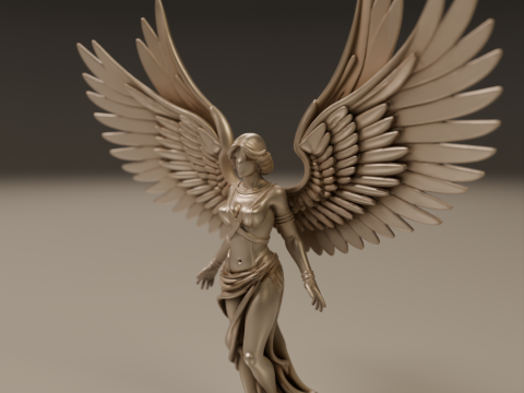 Angel statue Modelo de Impressão 3D
