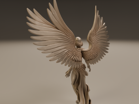 Angel statue Modelo de Impressão 3D