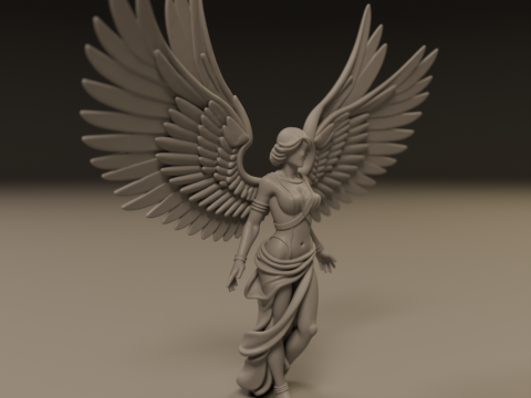 Angel statue Modelo de Impressão 3D