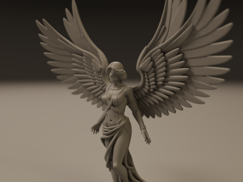 Angel statue Modelo de Impressão 3D