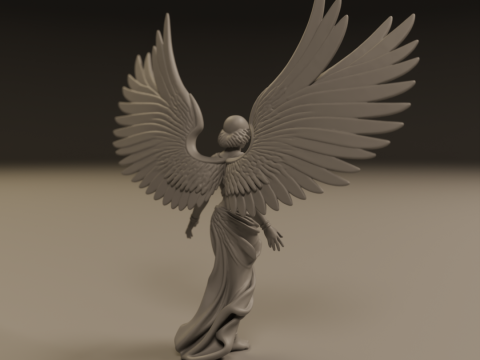 Angel statue Modelo de Impressão 3D