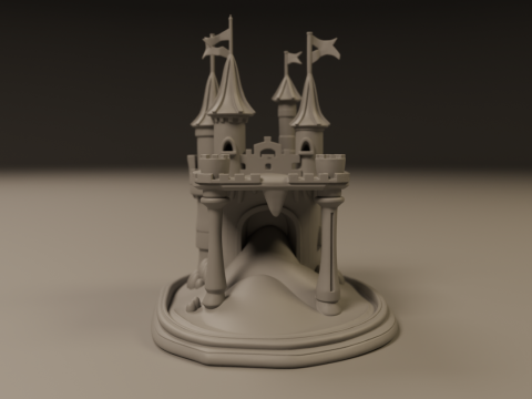 Sand castle Modello di stampa 3D
