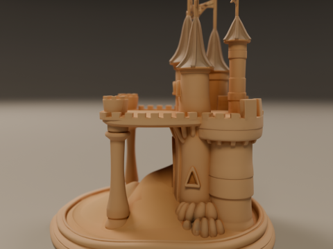 Sand castle Modello di stampa 3D