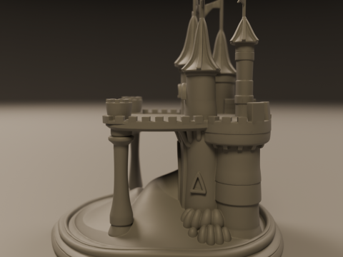 Sand castle Modello di stampa 3D