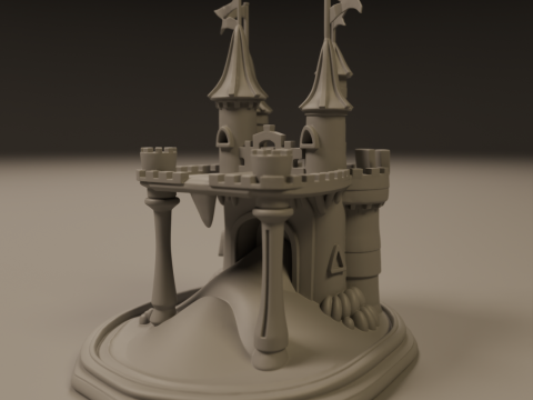 Sand castle Modello di stampa 3D