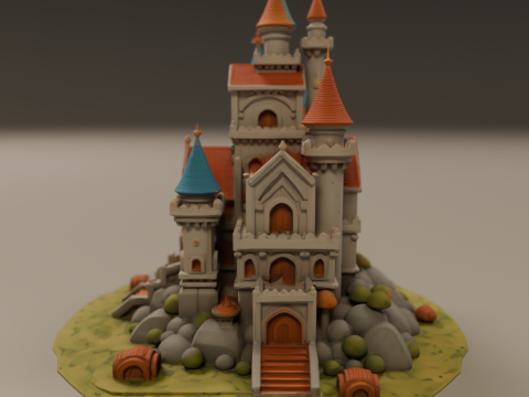 Medieval castle 3D Принт Модель