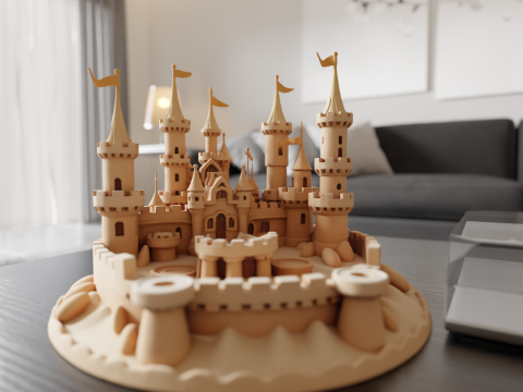 Sand castle Model do druku 3D