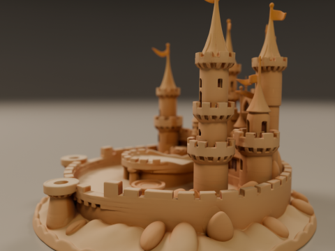 Sand castle 3D प्रिंट मॉडल