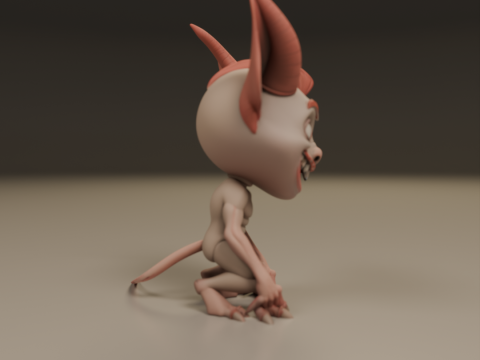 Cartoon demon Modelo de impresión 3D