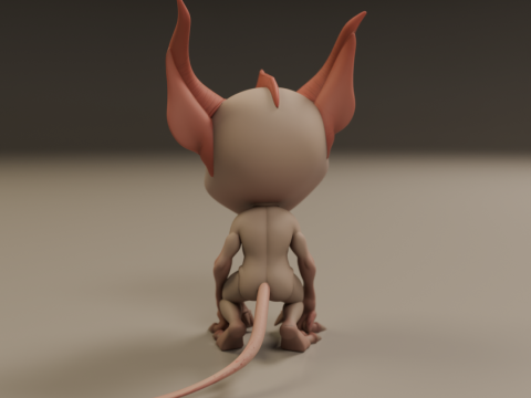 Cartoon demon Modelo de impresión 3D