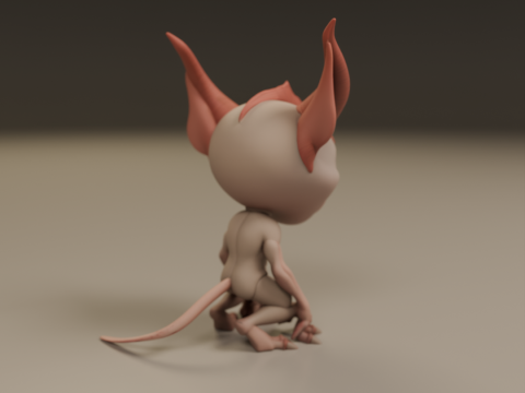 Cartoon demon Modelo de impresión 3D
