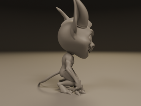 Cartoon demon Modelo de impresión 3D