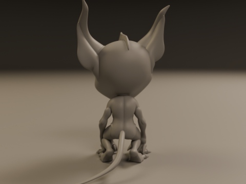 Cartoon demon Modelo de impresión 3D
