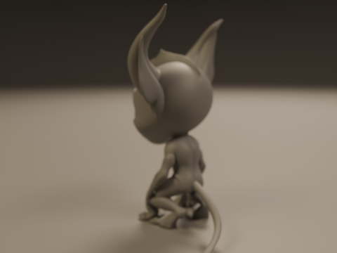 Cartoon demon Modelo de impresión 3D