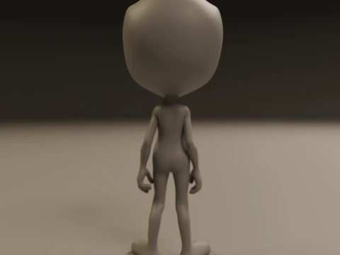 Alien 3D Print Model