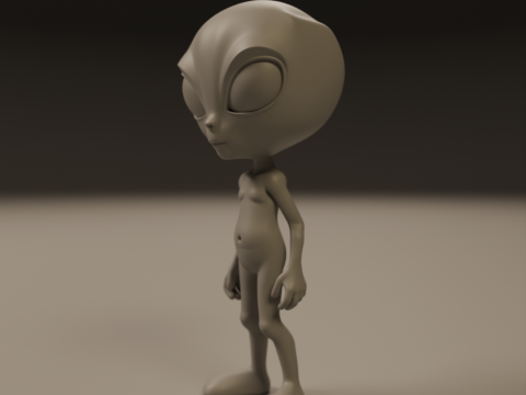 Alien 3Dプリントモデル