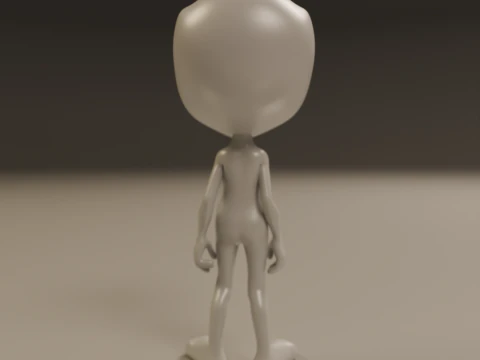 Alien 3D Print Model