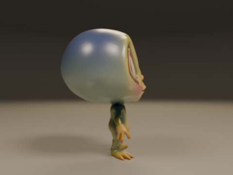 Alien 3D Принт Модель
