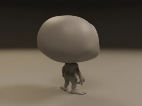Alien 3D Print Model