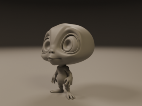Alien 3D Принт Модель