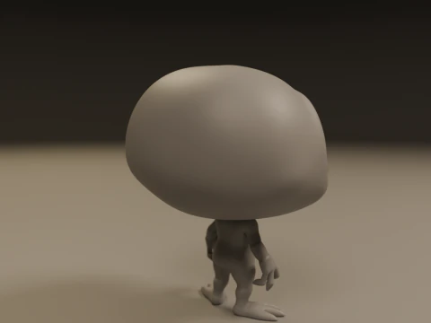 Alien 3D Print Model