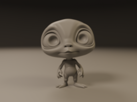 Alien 3D Принт Модель