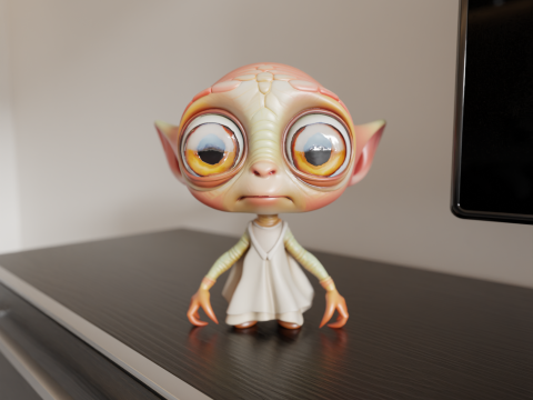 Alien 3D Print Model