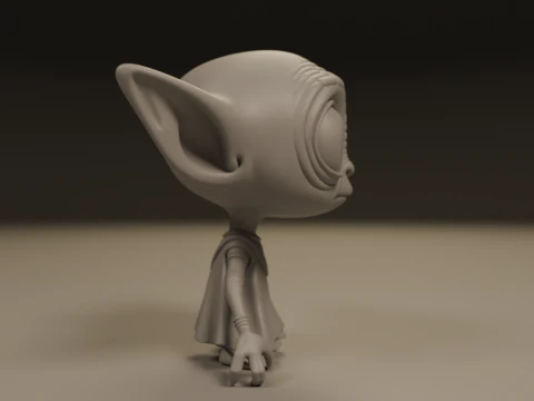 Alien 3D Print Model
