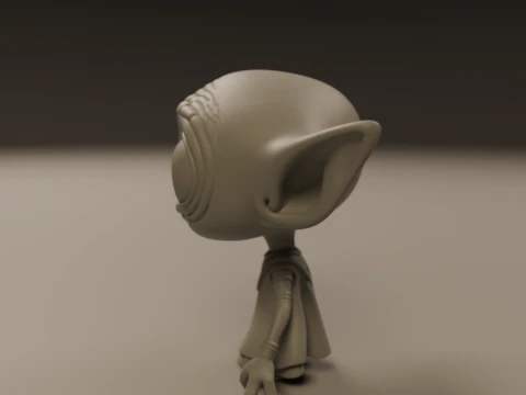 Alien 3D Print Model