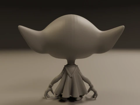 Alien 3D Print Model