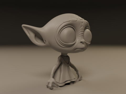 Alien Modelo de impresión 3D