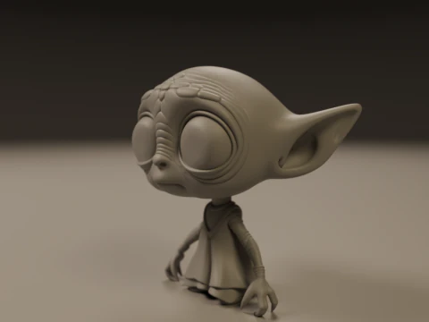 Alien 3D Print Model