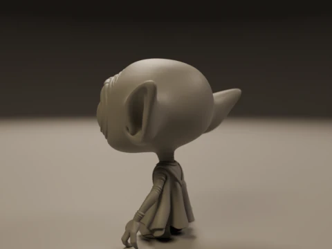 Alien 3D Print Model