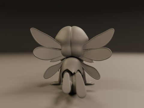 Cute fairy 3D 打印模型