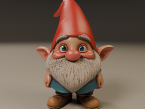 Garden gnome Modello di stampa 3D
