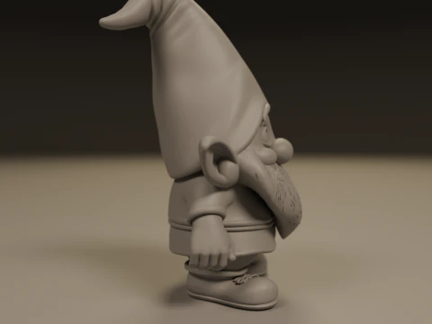 Garden gnome 3D Print Model