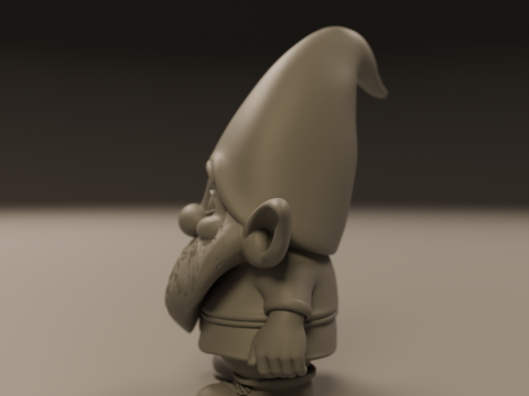 Garden gnome Modello di stampa 3D