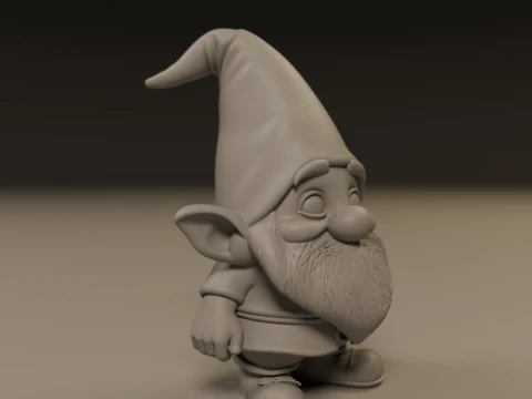 Garden gnome 3D Print Model